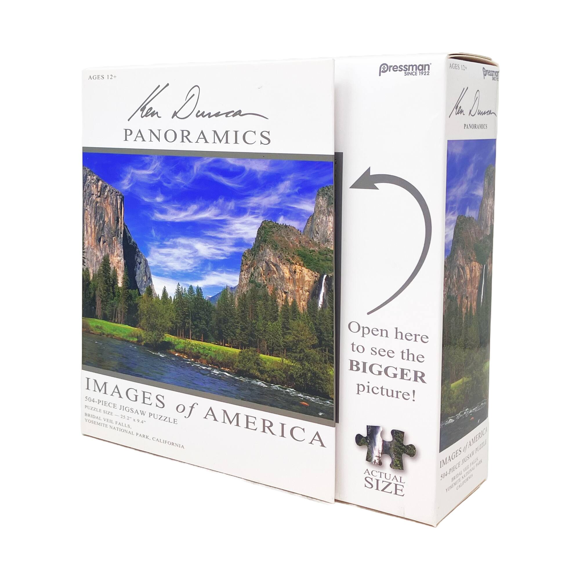 Ken Duncan Panoramics: Images of America - Bridal Veil Falls, Yosemite National Park, California: 504 Pcs